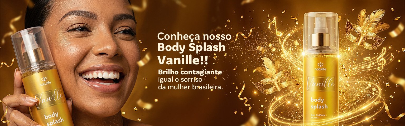 Body Splash Vanille Natulife
